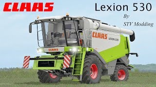 Farming Simulator 17 Presentazione Claas Lexion 530 By STV Modding [upl. by Analahs]