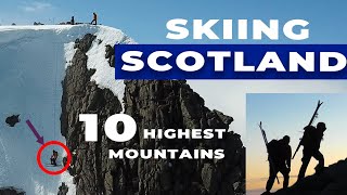 Skiing Scotlands 10 Highest Mountains 10 in a Weekend [upl. by Raffaj]