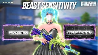 Pro Sensitivity amp Settings 🔥  Zero Recoil Sensitivity  iPhone 13 60 FPS BGMI [upl. by Ahsilram828]