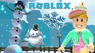 The Cutest Winter Pets Roblox ☃️ Update Snowman Simulator ☃️ [upl. by Nedry]