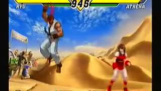 Capcom vs SNK 2 Ps2  Evil Ryu Playthrough [upl. by Akenehs]