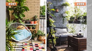 100 Cozy Balcony Garden Ideas  How to Decorate Your Balcony [upl. by Sigsmond]