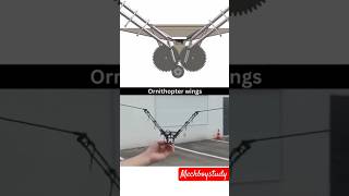 ⚡ Ornithopter 🚀 wings ⚡🚀⚙️ automobile innovation machine innovate shorts aircraft viralreels [upl. by Lalat479]