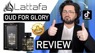 REVIEW  Lattafa Oud For Glory [upl. by Selimah698]