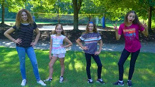 Haschak Sisters  Get Away Dance Tutorial [upl. by Aniaj38]