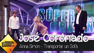 Anna Simon descubre la mejor manera de transportar un sofá  El Hormiguero 30 [upl. by Lessirg]