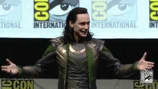 Loki Invades Hall H during SDCC 2013  THOR THE DARK WORLD  Official HD [upl. by Mylan]