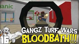 GangZ Unturned Gameplay  quotGANGZ TURF WARS BLOODBATHquot  Unturned PvP Multiplayer [upl. by Nylrebmik861]