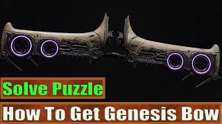 How To Get Genesis Bow Solve Puzzle Remnant 2 The Dark Horizon Dlc [upl. by Normy221]