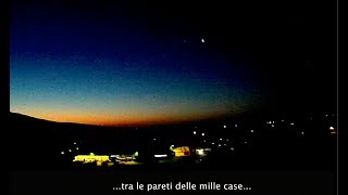 ALBA SULL AUTOSTRADA  Riflessioni da una notte di viaggio  di RMancini [upl. by Jonina]