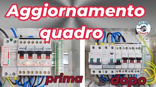 QUADRO ELETTRICO AGGIORNAMENTO CON DIFFERENZIALE TIPO F [upl. by Lemmy125]