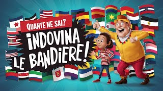 Indovina le bandiere Quante ne sai quiz [upl. by Tade]