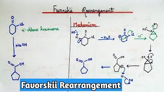 Favorskii Rearrangement Organic Chemistry [upl. by Sorilda]