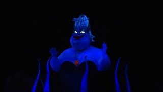 Voyage of the Little Mermaid Ursula quotPoor Unfortunate Soulsquot at Disneys Hollywood Studios [upl. by Ecar]