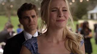 Joshua Is Back Caroline Talks To Stefan About Her Feelings  The Vampire Diaries 6x21 Scene [upl. by Shakti]