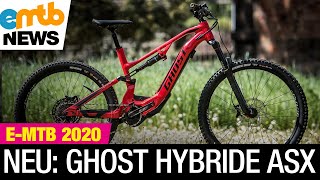 Neu Ghost HYBRIDE ASX 67 AL EMountainbike 160mm Federweg Bosch Motor BikeStage 2020 [upl. by Nerradal843]