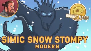 88 Simic Snow Stompy  Budget Magic  MTG Modern [upl. by Eidde]