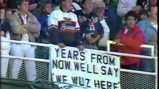 September 30 1990  The Final National Anthem at Old Comiskey Park [upl. by Nerta367]