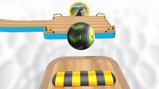 Going Balls  Gyroball SpeedRun Gameplay Android iOS Level 1791 [upl. by Sihonn]