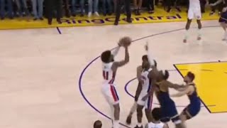 Saddiq Bey Game Winning Buzzer Beater Vs Golden State Warriors [upl. by Eldoria]