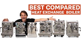 Best Heat Exchange Boiler Home Espresso Machines of 2023 [upl. by Elaynad]