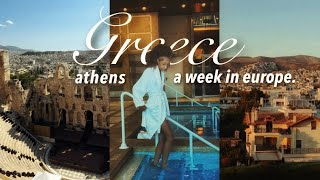 I WENT TO GREECE FOR A WEEK athens greece travel vlog [upl. by Silohcin]