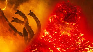 Burning Godzilla  King of the Monsters  Godzilla vs King Ghidorah Teya Doramonsterverses [upl. by Angelico]