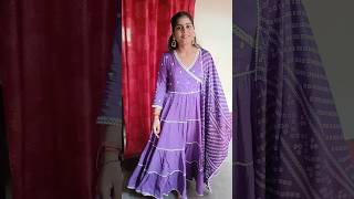 Suit Review  Anarkali Suit Review  Beautiful Suit  Everbloom Suit  suitreview meeshohaul [upl. by Kari49]