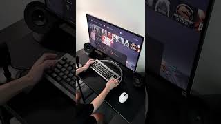 Playstation and 4K Monitor STILL The GREATEST Combo playstation gaming desksetup consolegaming [upl. by Neersin]