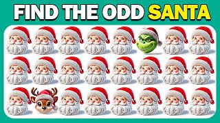 Can You Find the Odd One Christmas Edition ⛄🎁  Test Your Skills [upl. by Sateia]