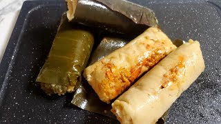 Como Hacer Tamales De Pollo Salvadoreños Muy Ricos y Deliciosos Dos Salvadoreñas [upl. by Ahsemal]