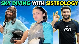 Sky diving with iqra kanwal  Sistrology  Roasting Daily Family VloggersPart 13 [upl. by Lamrej180]