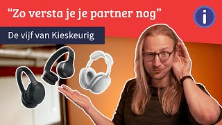 Deze 5 koptelefoons met noise cancelling wil je zien  De vijf van Kieskeurig [upl. by Ransell]