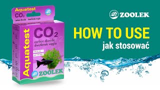 Aquatest CO2 Jak stosować How to use [upl. by Osbourne145]