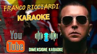 Franco Ricciardi il Mio Angelo Bianco KARAOKE [upl. by Patman]