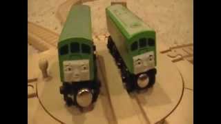 1992 quotGrey Topquot Boco Review  Thomas Wooden Railway Discussion 19 [upl. by Nirda]