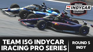 Last Row Challenge  INDYCAR ButtKicker iRacing Pro Series at Indy  Team I5G [upl. by Elle54]