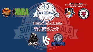 IBL ProAm NNBAMidAmerica League Super Regionals Championship Game  Nov 3 2024 [upl. by Erehpotsirhc]