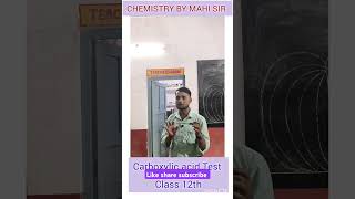 Carboxylic Acid Testshortstory Chemistryshortfunnyvideo motivation [upl. by Ronn]