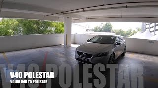 2017 Volvo V40 T5 Polestar Walk Around Review [upl. by Eelyrag]