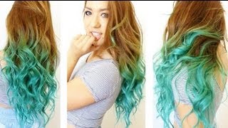 How to Turquoise Ombre Tutorial [upl. by Eniala]