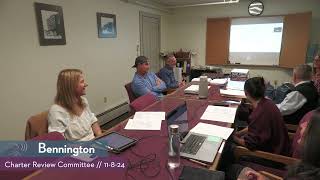 Bennington Charter Review Committee  11824 [upl. by Krilov]