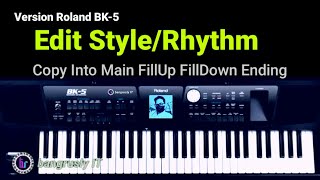 Cara edit RhythmStyle Roland BK5bangruslyEnt [upl. by Mia455]