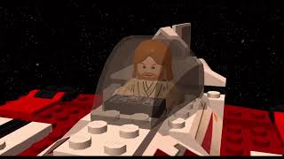 Obi wan vs jango fett boss fight In Lego Star Wars complete saga xboxseriesx legostarwarsgames [upl. by Giardap]