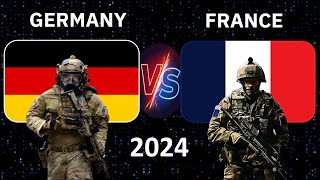 Germany vs France Military Power 2024  France vs Germany Military Power 2024  Defense Tube [upl. by Bacon925]