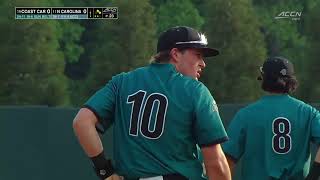 19 Coastal Carolina vs 11 North Carolina  Full College Baseball 04162024 [upl. by Alyahc167]