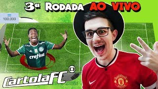 LIVE DICAS 3 RODADA  CARTOLA FC 2018 [upl. by Shepp887]