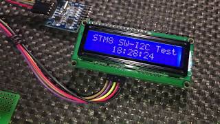 STM8S Software I2C Example  DS1307 [upl. by Ahseinek165]