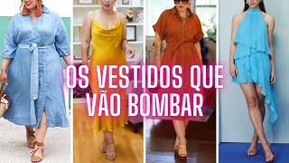 8 VESTIDOS DA MODA QUE VÃO BOMBAR NO VERÃO 20232024  Primaveraverão [upl. by Beitch57]