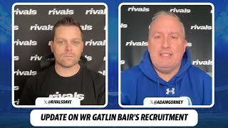 Update on Rivals100 WR Gatlin Bair [upl. by Eniloj]